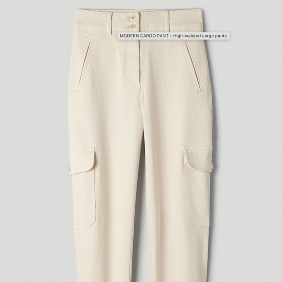 Aritzia Modern Cargo Pant Wilfred Free in Mauve - Picture 3 of 4